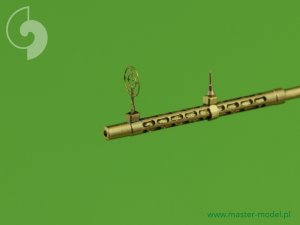 画像1: MASTER[AM-48-055]German aircraft machine gun MG 15 - turned barrels and etched sights (2pcs) (1)