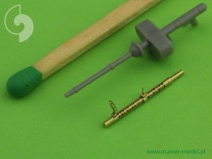 画像2: MASTER[AM-48-055]German aircraft machine gun MG 15 - turned barrels and etched sights (2pcs) (2)
