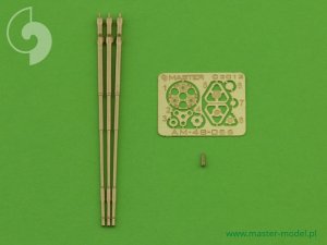 画像4: MASTER[AM-48-056]M197 - Three-barrelled rotary 20mm cannon - turned barrels with etched barrel clamps - used on AH-1 Cobra (4)