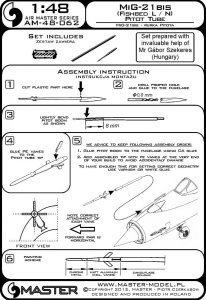 画像4: MASTER[AM-48-062]MiG-21bis  (Fishbed L/N) - Pitot Tube (4)