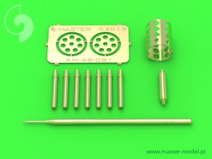 画像2: MASTER[AM-48-081]Fairchild A-10 Thunderbolt II - GAU-8 Avenger gun tip and Pitot Tube (2)