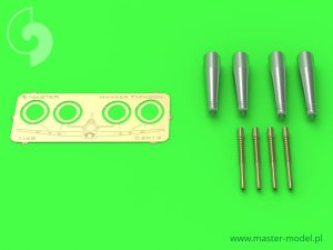 画像2: MASTER[AM-48-082]Hawker Typhoon Mk IB early type cannons with uncovered barrels (2)