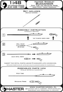 画像3: MASTER[AM-48-100]Hawker Siddeley Buccaneer - Pitot Tube and Refueling Probe (3)