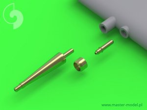 画像3: MASTER[AM-48-102]Spitfire Mk.IXe/XVIe early version (conical fairings) - Hispano 20mm & Browning .50cal in fairings (fit to Eduard) (3)