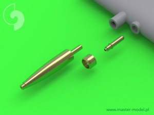 画像3: MASTER[AM-48-103]Spitfire Mk.IXe/XVIe late version (rounded fairings) - Hispano 20mm & Browning .50cal in fairings (fit to Eduard) (3)