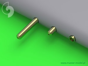 画像2: MASTER[AM-48-108]F6F-5 Hellcat - late armament (covered .50 cal Browning barrels) (2)