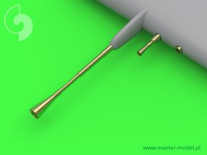 画像2: MASTER[AM-48-109]F6F Hellcat - night fighters armament (.50 cal Brownings and 20mm cannon tips with flash hiders ) (2)