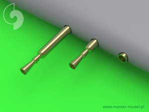 画像3: MASTER[AM-48-109]F6F Hellcat - night fighters armament (.50 cal Brownings and 20mm cannon tips with flash hiders ) (3)