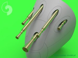 画像2: MASTER[AM-48-115]P-38M Lightning - .50 cal Brownings and 20mm cannon tips with flash hiders (2)