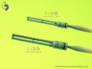 画像6: MASTER[AM-48-126]Mi-24 (Hind D/E) - JakB-12.7 machine gun barrel and DUAS probe (metal and resin parts) (6)