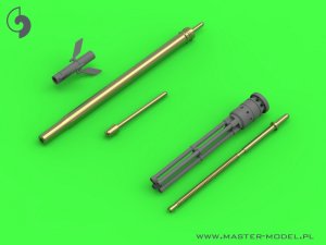 画像9: MASTER[AM-48-126]Mi-24 (Hind D/E) - JakB-12.7 machine gun barrel and DUAS probe (metal and resin parts) (9)