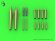 画像1: MASTER[AM-48-165]Spitfire Mk.IIb/Vb - Hispano 20mm cannons in fairings (for Eduard) (1)
