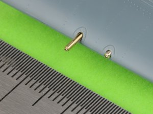 画像4: MASTER[AM-48-168]1/48 WWII アメリカ F4F-3ワイルドキャット初期型(戦前型)用 .50口径(12.7mm)ブローニング機銃銃身(長円形冷却口付)&初期型ピトー管 (4)