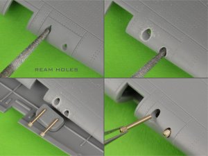 画像3: MASTER[AM-48-172]1/48 WWII イギリス ホーカー ハリケーンMk.IIb用 ブローニング.303(7.7mm)機銃銃身&照準用照星 (3)