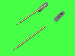 画像5: MASTER[AM-48-173]1/48 現用 フランス ダッソー シュペルミステールB2 ピトー管&AOAプローブ(レジン製マウント付) (5)