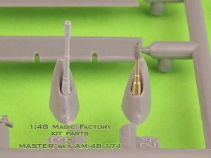 画像5: MASTER[AM-48-174]1/48 現用 アメリカ A-4スカイホーク攻撃機 コルトMk.12 20mm機関砲砲身 (5)