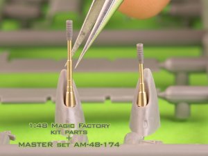 画像6: MASTER[AM-48-174]1/48 現用 アメリカ A-4スカイホーク攻撃機 コルトMk.12 20mm機関砲砲身 (6)