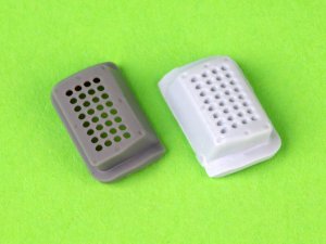 画像4: MASTER[AM-48-189]1/48 WWII アメリカ P-51ムスタング キャブレターエアフィルターカバー 標準穴開きタイプ(エアフィックス用) (4)