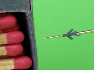 画像6: MASTER[AM-48-195]1/48 現用 露/ソ ミグMiG-21F-13フィッシュベッドC ピトー管 3Dプリント製アダプター付(エデュアルド用) (6)