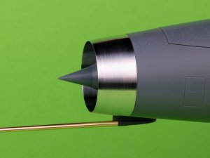 画像2: MASTER[AM-48-196]1/48 現用 露/ソ ミグMiG-21F-13フィッシュベッドC 金属製エアインテイクリング(エデュアルド用) (2)