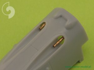 画像4: MASTER[AM-72-009]Bf 109 E3 - E9, T armament set (MG 17 tips, MG FF barrels) (4)