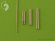 画像1: MASTER[AM-72-013]Fw 190 A6 armament set (MG 17, MG 151 barrel tips) & Pitot Tube (1)