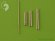 画像1: MASTER[AM-72-014]Fw 190 A7, A8 armament set (MG 131, MG 151 barrel tips) & Pitot Tube (1)