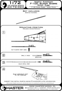 画像4: MASTER[AM-72-024]F-100 Super Sabre - Pitot Tube (4)