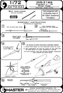画像4: MASTER[AM-72-044]MiG-21bis  (Fishbed L/N) - Pitot Tube (4)