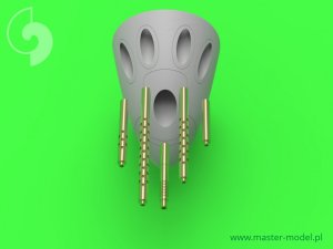 画像3: MASTER[AM-72-094]P-38 Lightning - early armament (.50 cal Brownings with drilled cooling jackets & early and late 20mm cannon tips) (3)