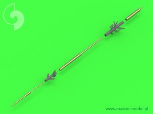 画像3: MASTER[AM-72-106]Su-17, Su-20, Su-22 (Fitter) - Pitot Tubes (optional parts for all versions) and 30mm gun barrels (3)