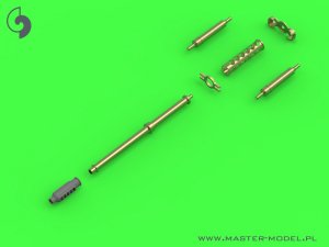 画像2: MASTER[AM-72-109]AH-64 Apache - M230 Chain Gun barrel (30mm), Pitot tubes and tail antenna (resin, PE and turned parts) (2)