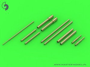 画像1: MASTER[AM-72-134]Fw 190 A7 - A9 armament set (MG 131, MG 151 barrel tips, MK 108 blast tubes) & Pitot Tube (for Eduard kit) (1)