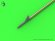 画像2: MASTER[AM-72-146]US WWII Pitot Tube - "Shark-fin" type probe (1 pc) - used on P-36, P-39, P-40, P-47, A-36, B-239, T-6, B-25 and many more (2)