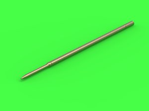 画像3: MASTER[AM-72-154]1/72 WWII アメリカ F4F-3ワイルドキャット初期型(戦前型)用 .50口径(12.7mm)ブローニング機銃銃身(長円形冷却口付)&初期型ピトー管 (3)