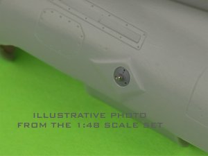 画像3: MASTER[AM-72-156]1/72 現用 アメリカ F/A-18E/Fスーパーホーネット&EA-18Gグラウラー用 AOAプローブ(初期タイプ) (3)