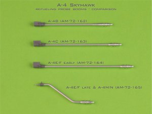 画像3: MASTER[AM-72-165]1/72 現用 アメリカ A-4スカイホーク攻撃機 空中給油ブーム ベントタイプ(A-4M/N・OA-4M・A-4E/F&TA-4F/J後期型用) (3)