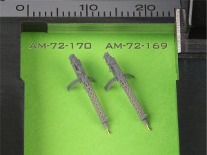 画像5: MASTER[AM-72-169]1/72 WWI ドイツ シュパンダウLMG 08/15機関銃 短装填ハンドルタイプ(2個入) (5)