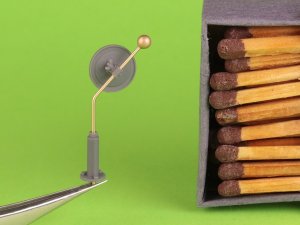 画像4: MASTER[GM-16-005]1/16 WWII ドイツ軍車両用 車幅ポール ショートタイプ Sd.Kfz.250/251用(2本入) (4)