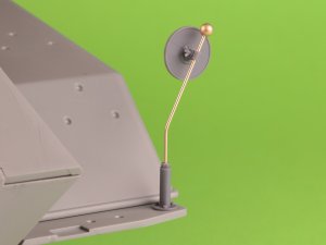 画像2: MASTER[GM-16-006]1/16 WWII ドイツ軍車両用 車幅ポール ロングタイプ Sd.Kfz.234用(4本入) (2)