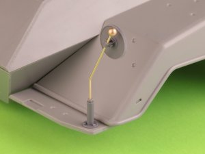 画像4: MASTER[GM-16-006]1/16 WWII ドイツ軍車両用 車幅ポール ロングタイプ Sd.Kfz.234用(4本入) (4)