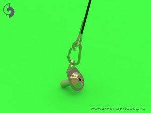 画像3: MASTER[GM-35-014]1/35 現用 ポーランド KTOロソマク歩兵戦闘車など用 コムロッドVHF3088VMアンテナ 傾斜タイプ(1本入) (3)