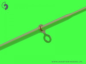 画像4: MASTER[GM-35-014]1/35 現用 ポーランド KTOロソマク歩兵戦闘車など用 コムロッドVHF3088VMアンテナ 傾斜タイプ(1本入) (4)