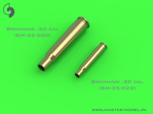 画像3: MASTER[GM-35-022]1/35 WWII/現用 アメリカ ブローニングM1919 .30口径(7.62mm)機関銃 空薬莢(25個入) (3)