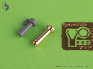 画像3: MASTER[GM-35-036]1/35 WWII ポーランド 7TP軽戦車 双砲塔型用 wz.30重機関銃 銃身(装甲タイプ)/警笛セット(IBG用) (3)