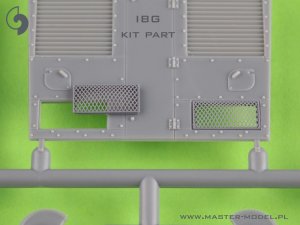 画像6: MASTER[GM-35-037]1/35 WWII ポーランド 7TP軽戦車 起動輪/機関室グリルセット(IBG用) (6)