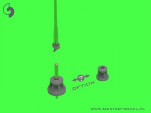 画像5: MASTER[GM-35-044]1/35 WWII ドイツ 1.4mロッドアンテナセット(Fu 7無線機用 1本入) (5)