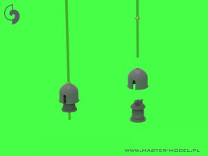 画像9: MASTER[GM-35-056]1/35 WWII イギリス No.11無線機アンテナセット 1938年-1942年AFV用 (9)