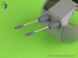 画像2: MASTER[GM-35-058]1/35 WWII ドイツ IV号対空戦車/V号対空戦車/38(t)対空戦車クーゲルブリッツ MK103 3cm機関砲砲身 装甲スリーブ付(ドラゴン/タコム/ボーダーモデル用) (2)