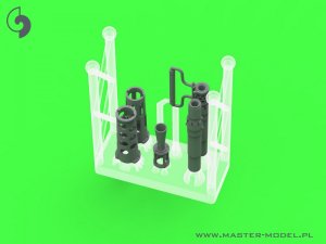 画像6: MASTER[GM-35-061]1/35 WWII/現用 アメリカ ブローニングM2HB .50口径(12.7mm)機関銃 銃身(第二次大戦-冷戦期用) (6)